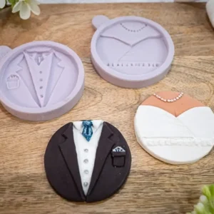 Karen Davies Cupcake Tops – Bride & Groom Moulds